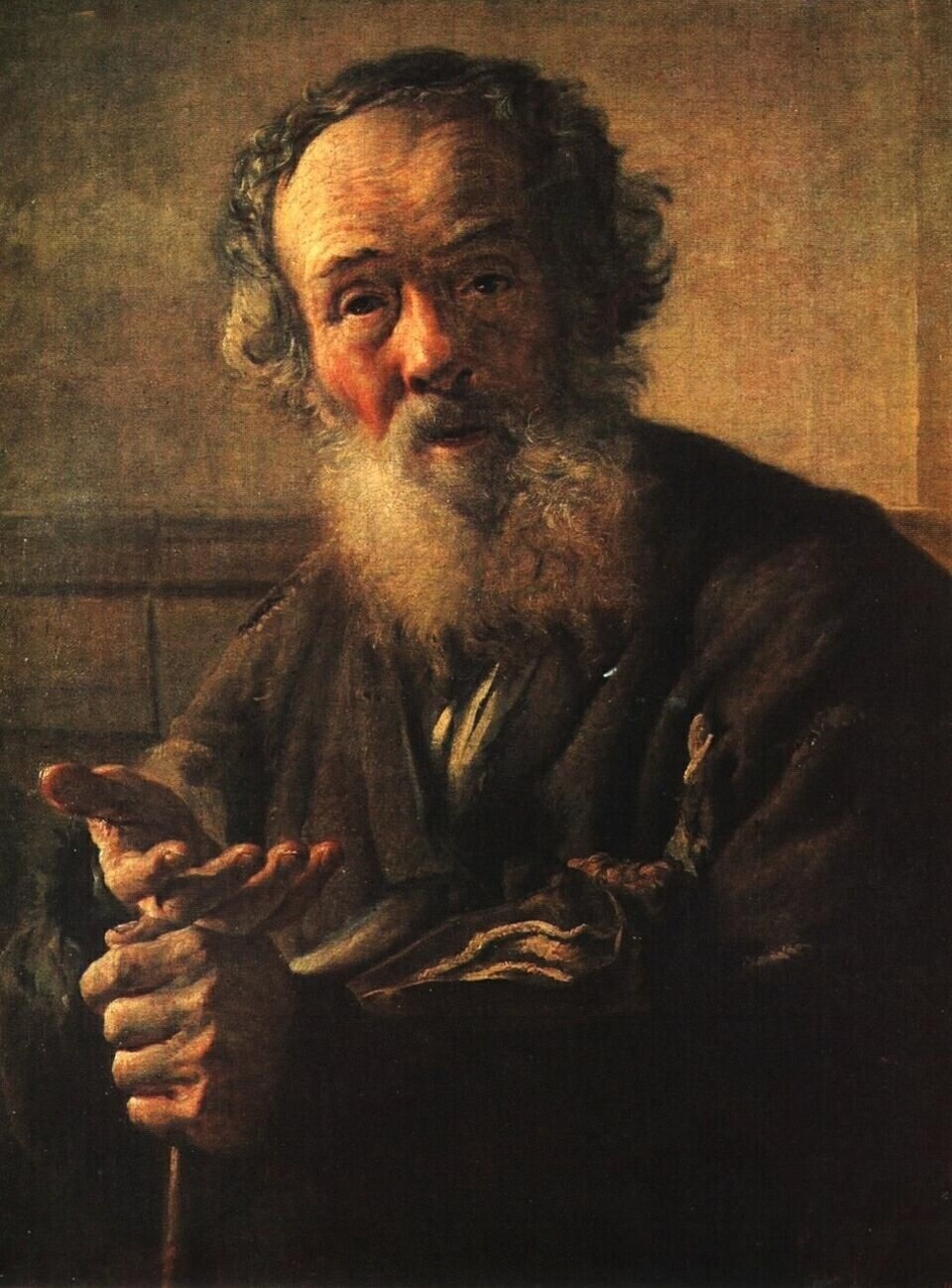 Василий Тропинин. «Нищий старик», 1823