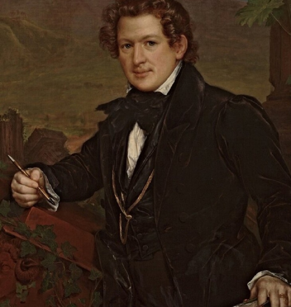 Василий Тропинин. «Портрет К. П. Брюллова», 1836