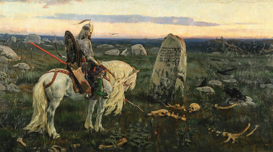 Виктор Васнецов. «Витязь на распутье», 1878