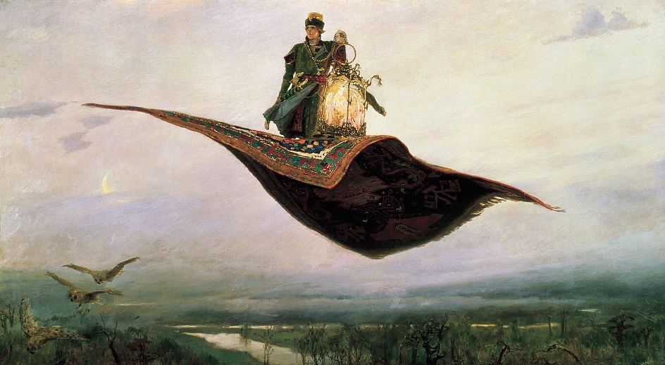 Виктор Васнецов. «Ковер-самолет», 1880