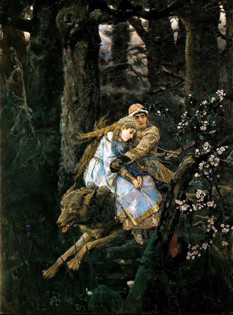 Виктор Васнецов. «Иван-царевич на Сером Волке», 1889