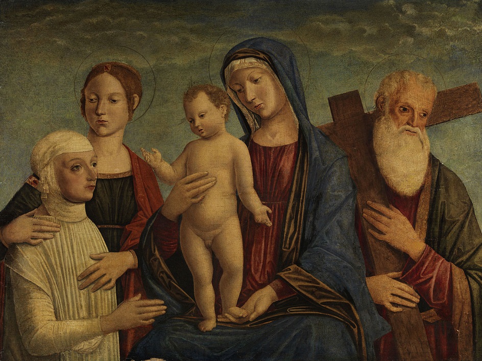 Якопо Беллини. Картина «Мадонна с младенцем и святыми», дата неизвестна