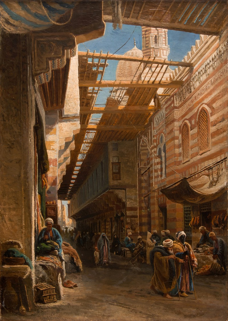 Маковский Николай Егорович, «Улица в Каире»